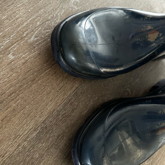 Pre owned size 40 blue check Burberry rain boots good condition - Picture 4 of 6